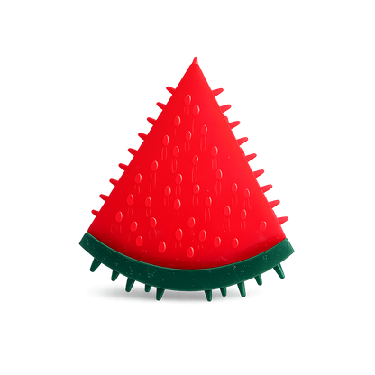 Teething Rubber Water-filled Frozen Fruit Shape Dog Toy